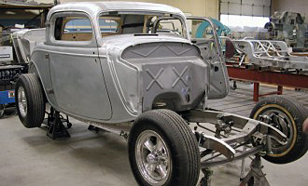 Fiberglass reproduction ford bodies